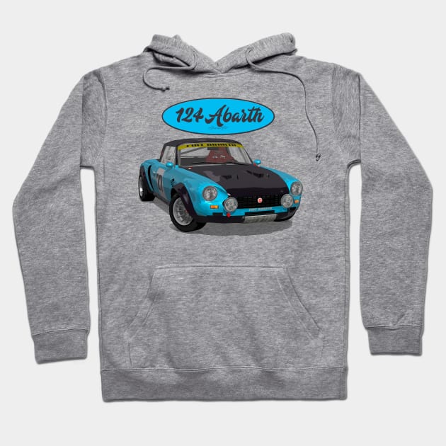 Abarth 124 27 Hoodie by PjesusArt